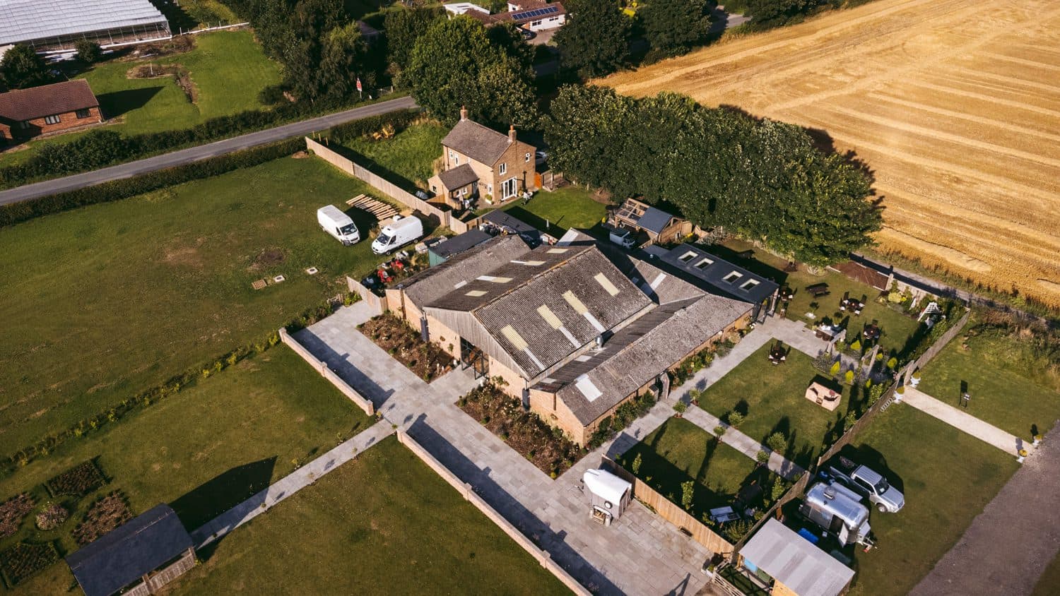 The Beverley Barn — a converted dairy barn among the East Yorkshire fields
