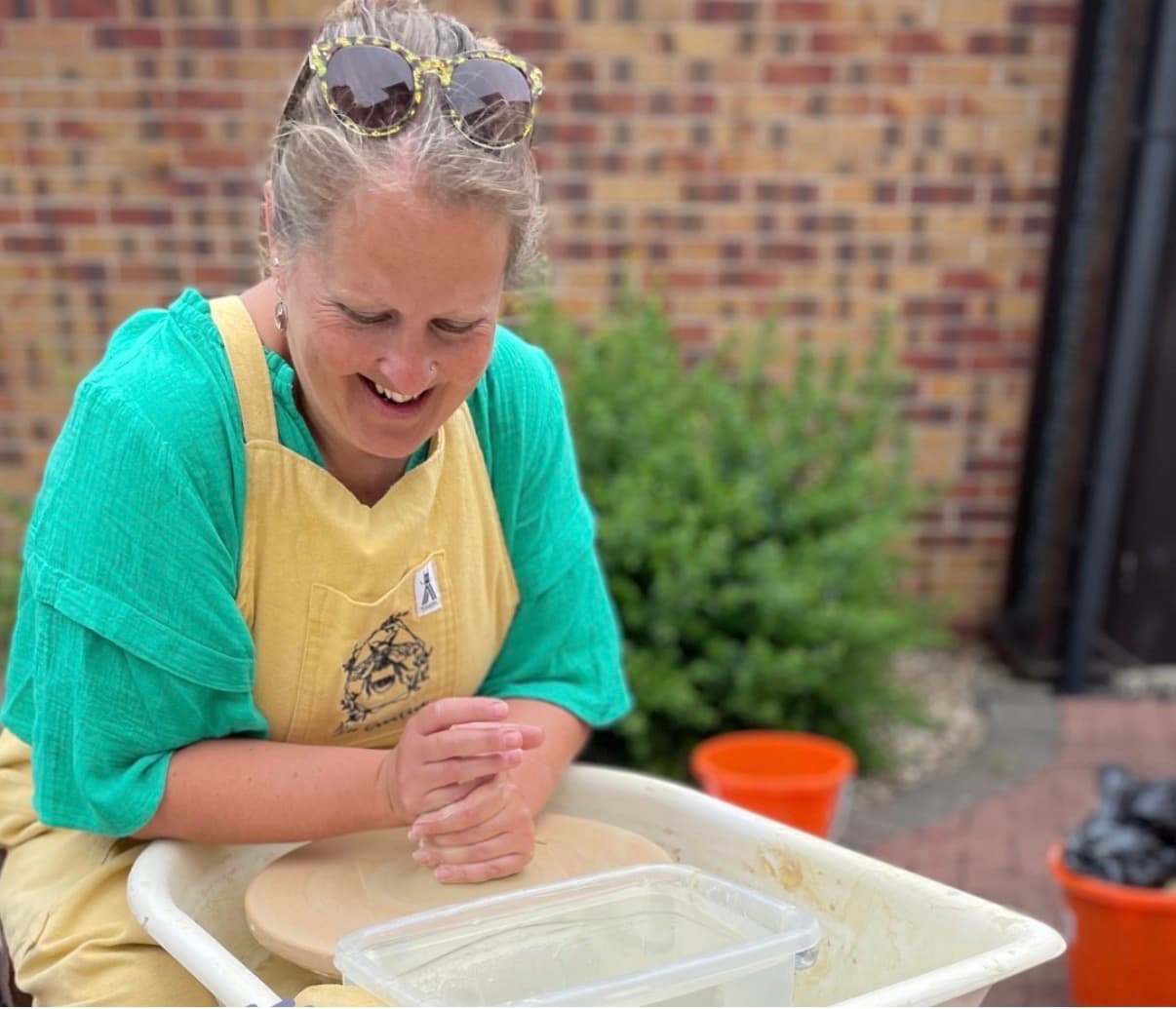 Felicity Caithness of Bee Creative Pottery